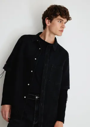 Oslo Smoke Street Denim Jean Shirt