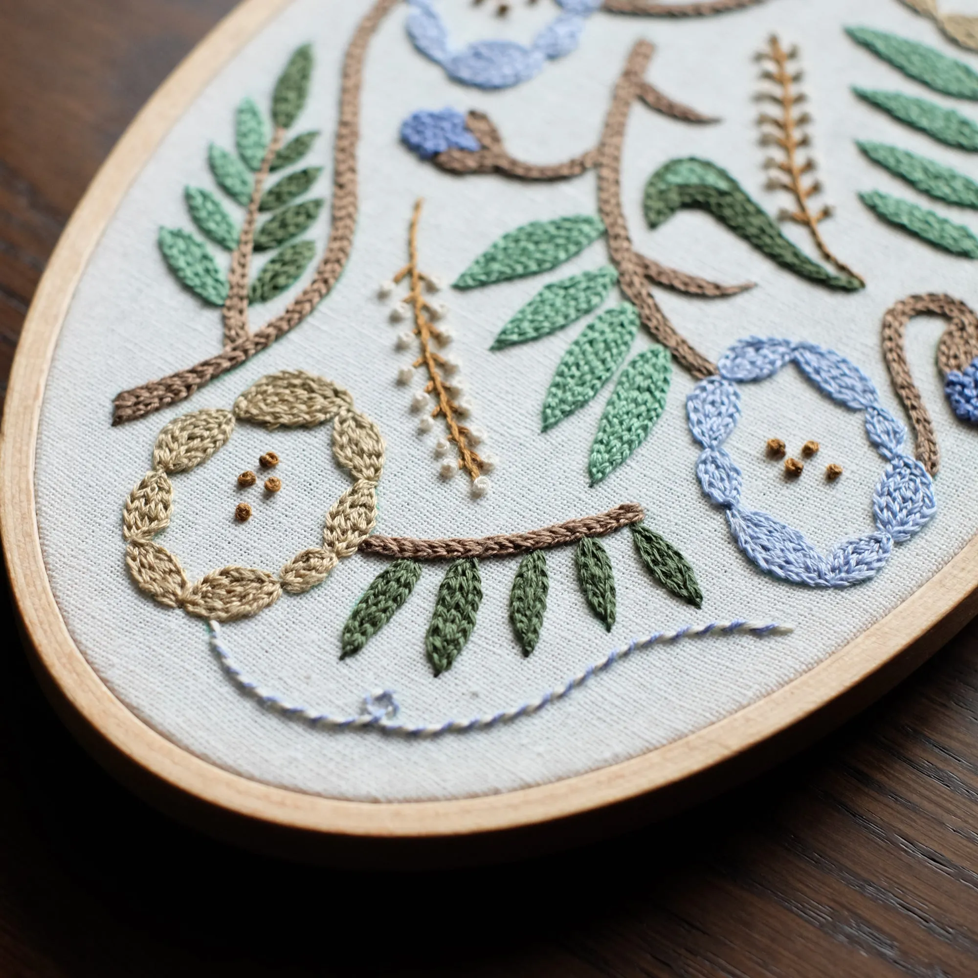 Oval Spring Garden - PDF Pattern