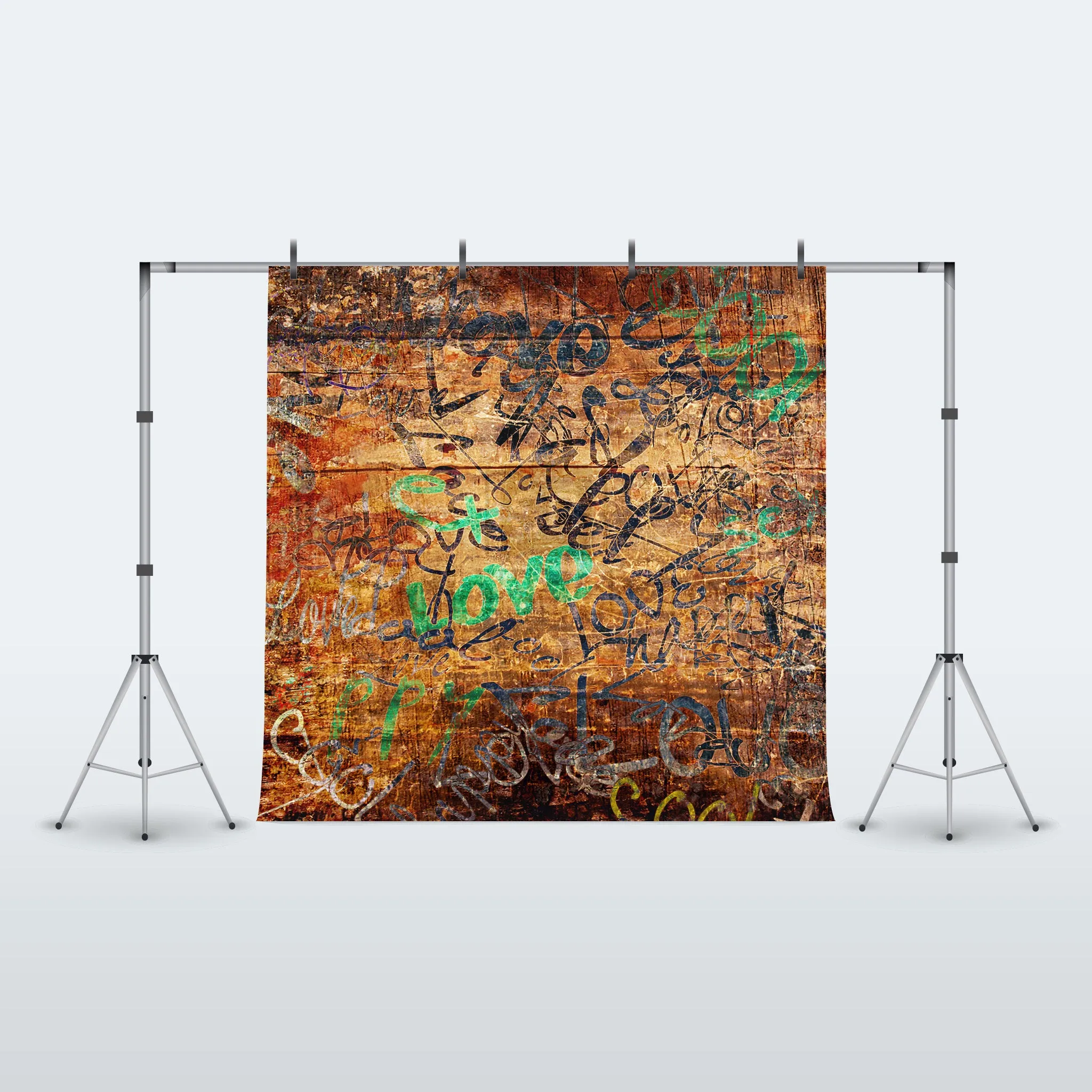 Paint on Wood Graffiti Photography Backdrop BD-221-GRA