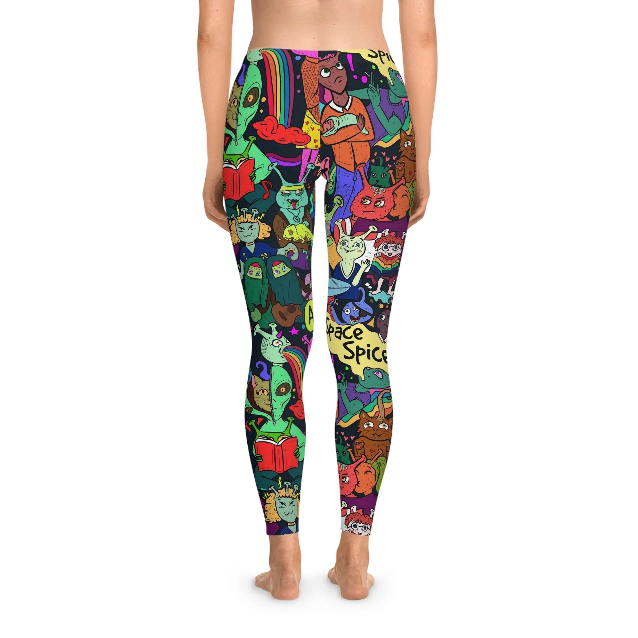 Painted Dreams Graffiti Leggings