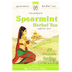 Palanquin Spearmint Herbal Tea Bags (Caffeine Free)