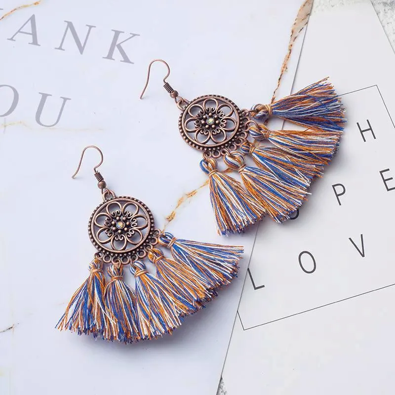 Panama Tassel Earrings