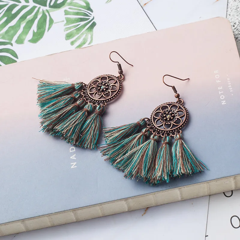 Panama Tassel Earrings