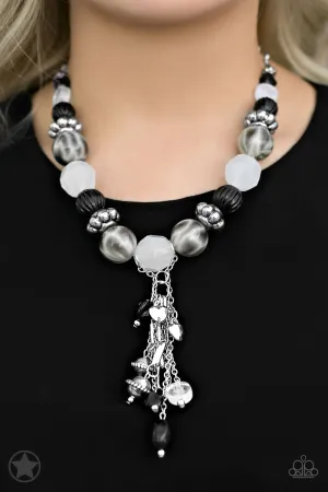 Paparazzi - Break A Leg! - Black Necklace