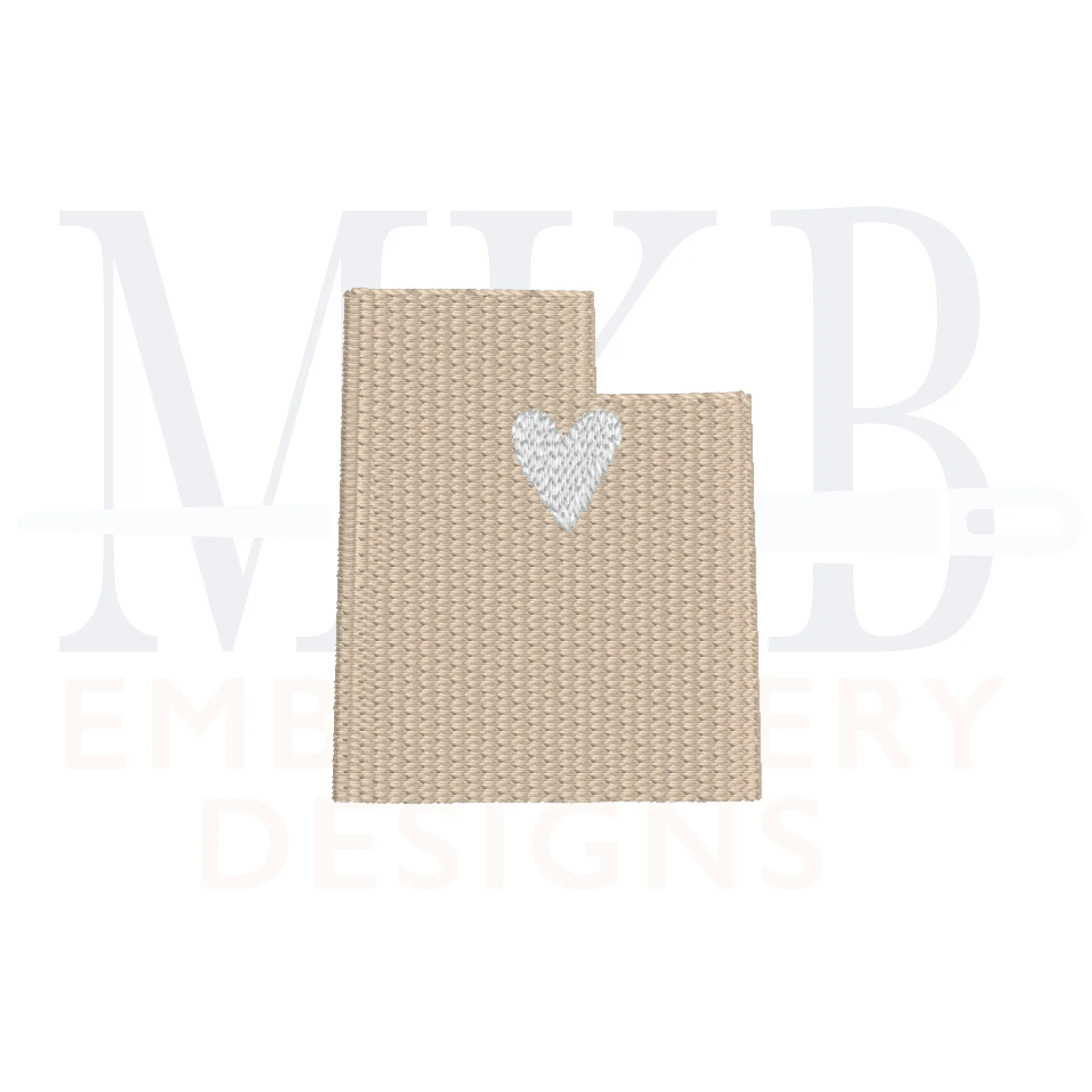 Park City Utah Mini Embroidery Design