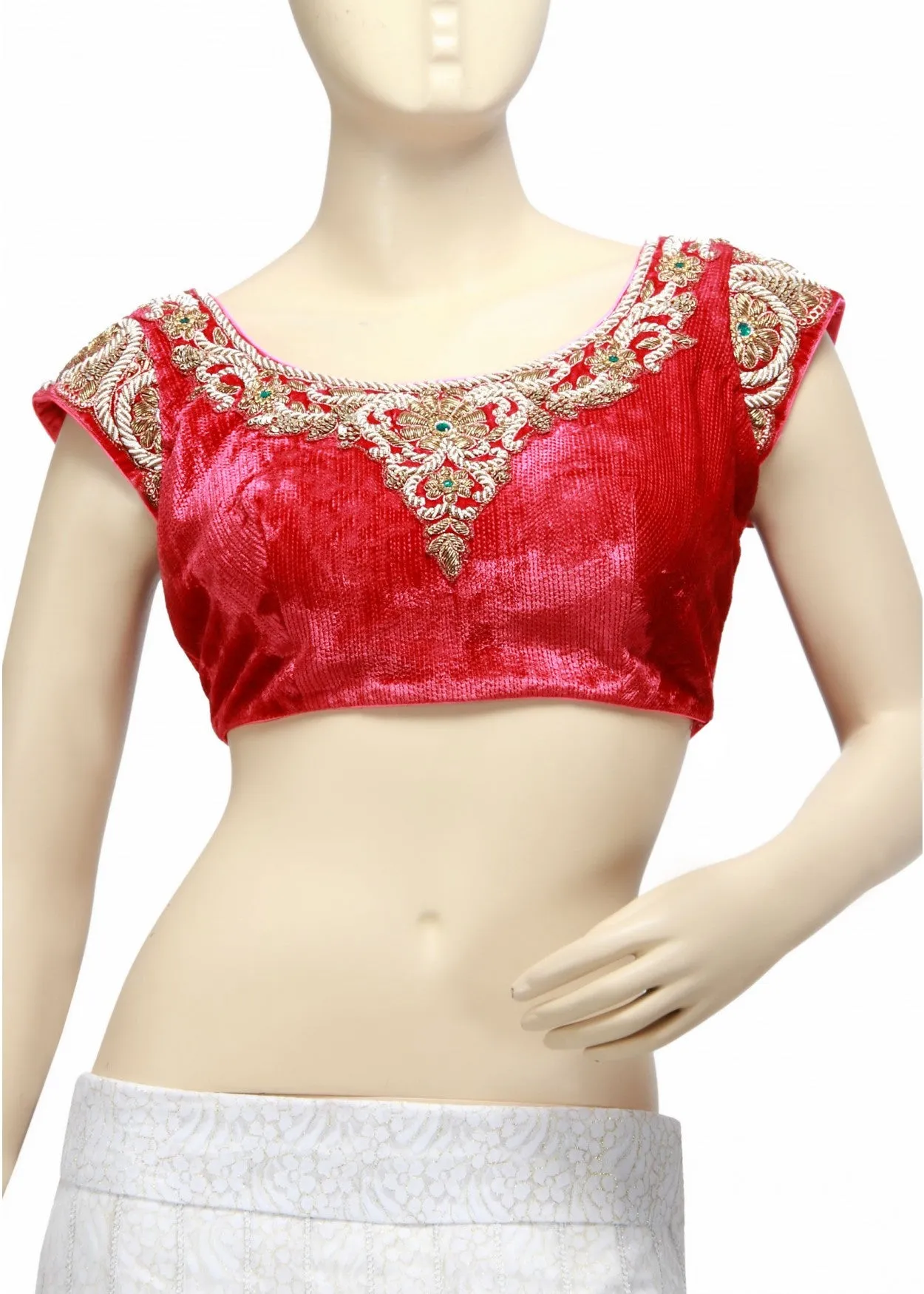 Party wear Blouse in Pink color