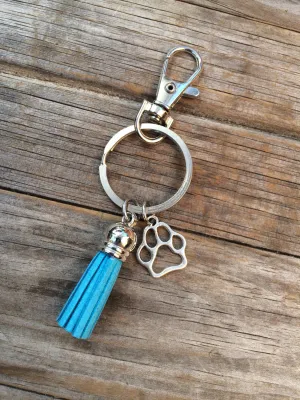 Paw Tassel Keychain