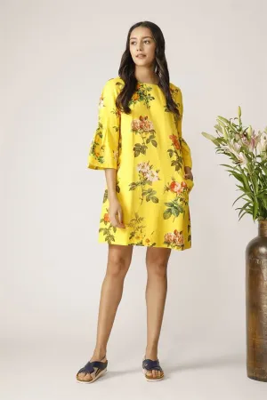 Payal Pratap   -   Netted Floral Dress Morning Glory