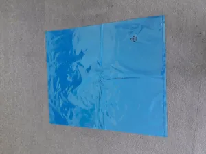 PE PR BAG (BLUE) ROHS LOGO