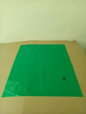 PE PR BAG (GREEN) ROHS LOGO