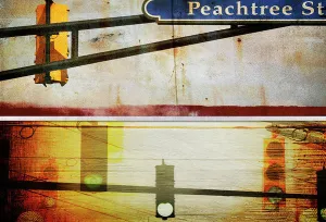 Peachtree Street - Art Print