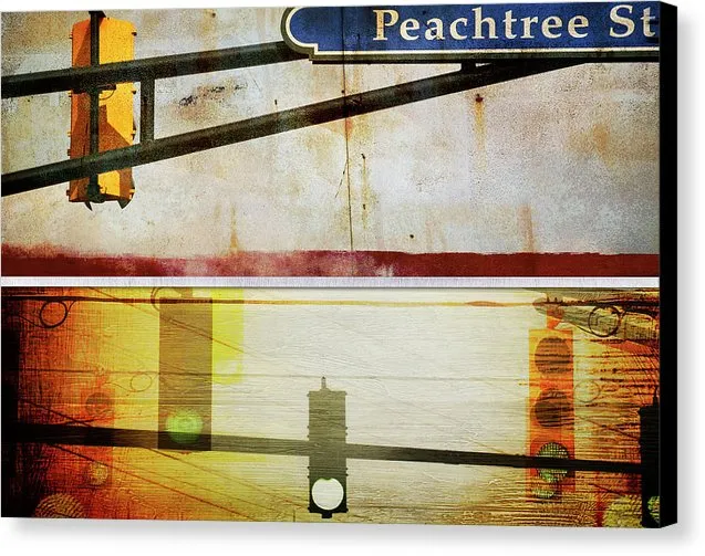 Peachtree Street - Canvas Print