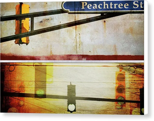 Peachtree Street - Canvas Print