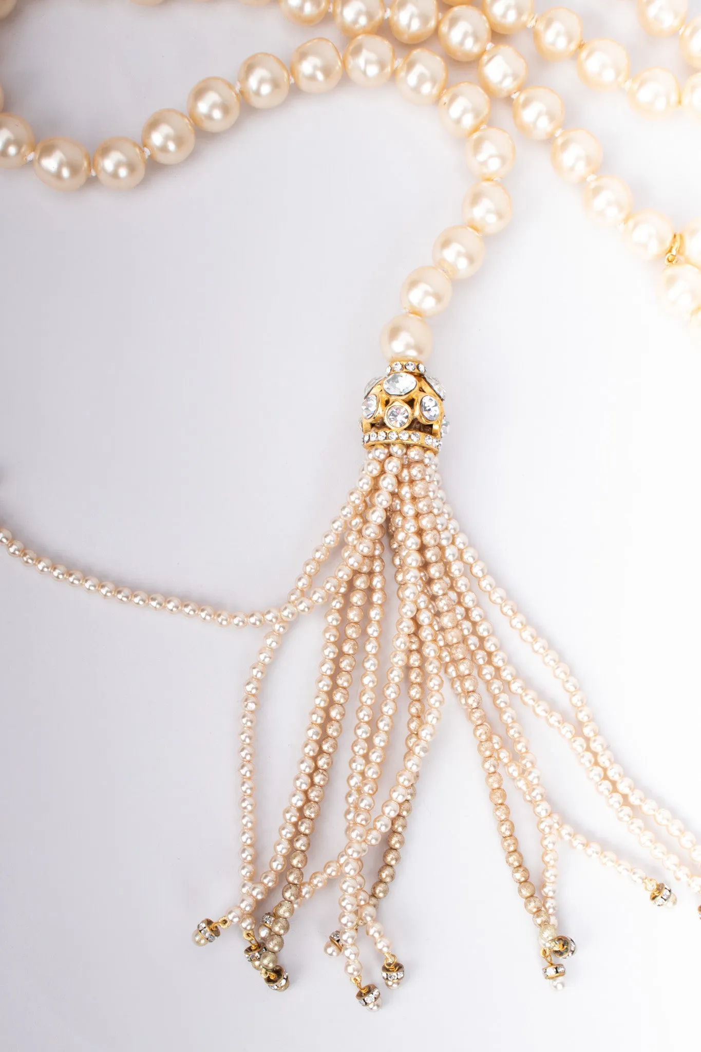 Pearl Tassel Belt
