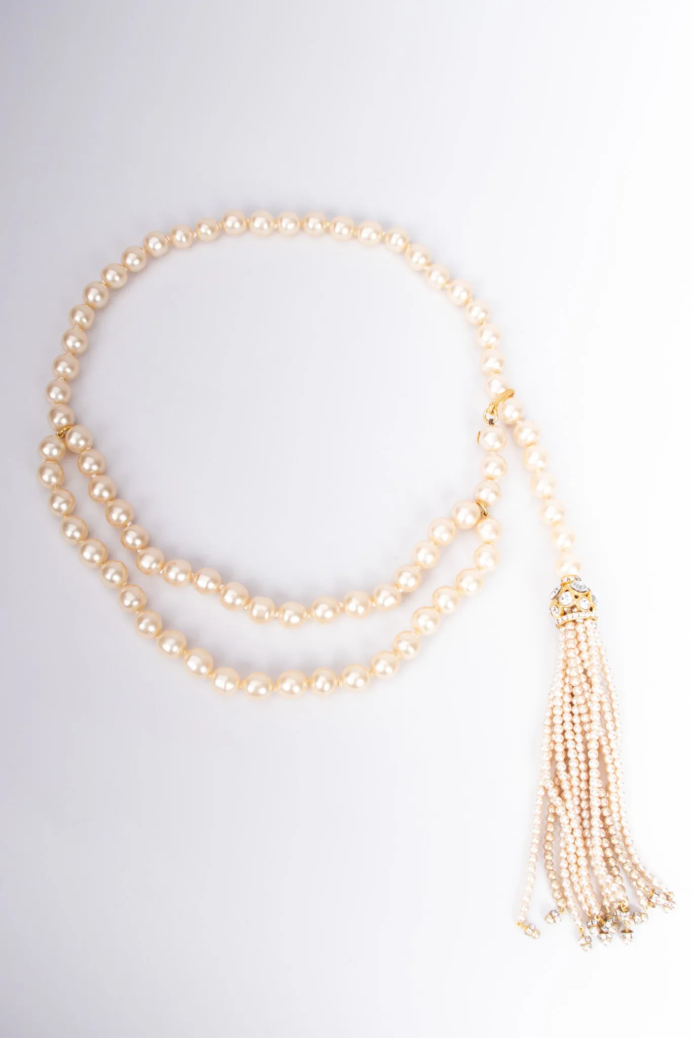 Pearl Tassel Belt