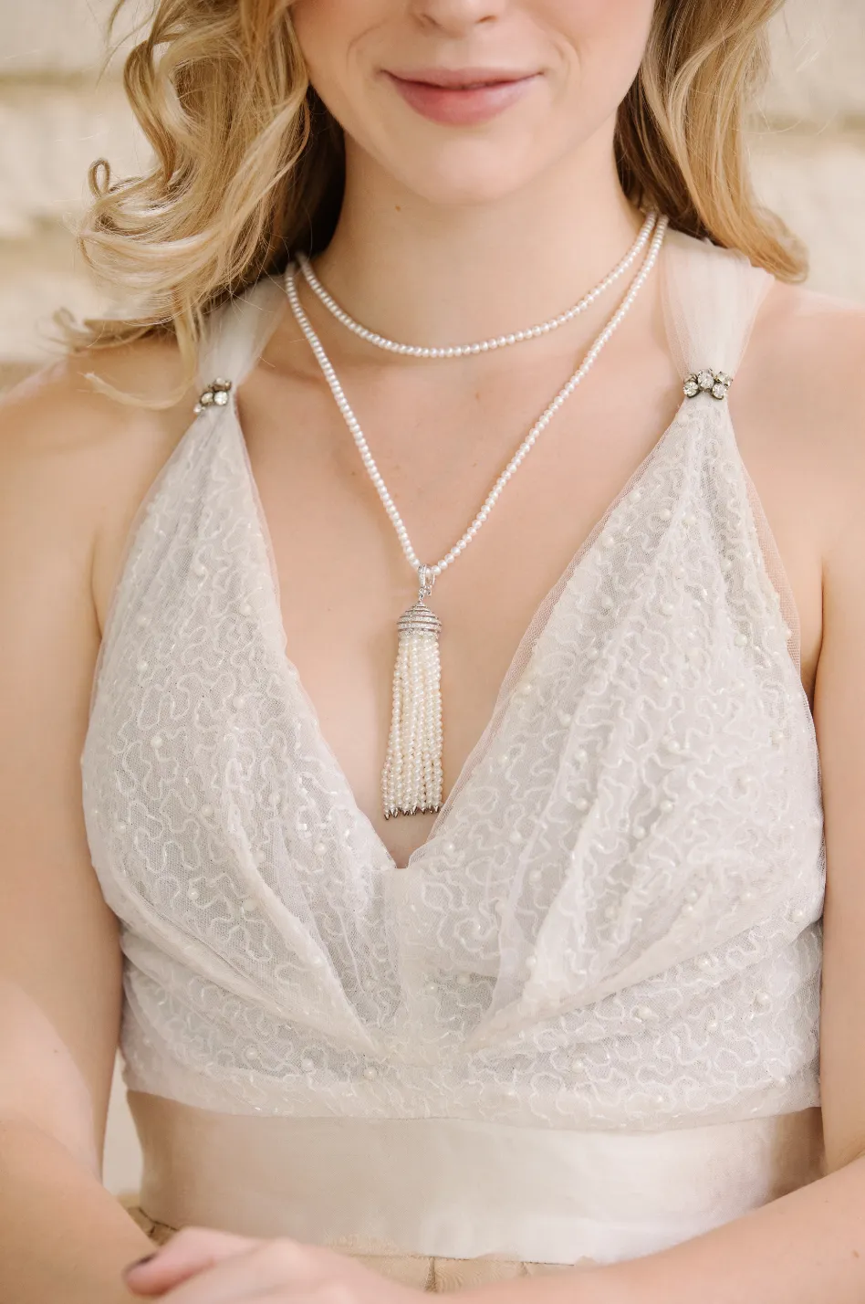 Pearl Tassel Necklace