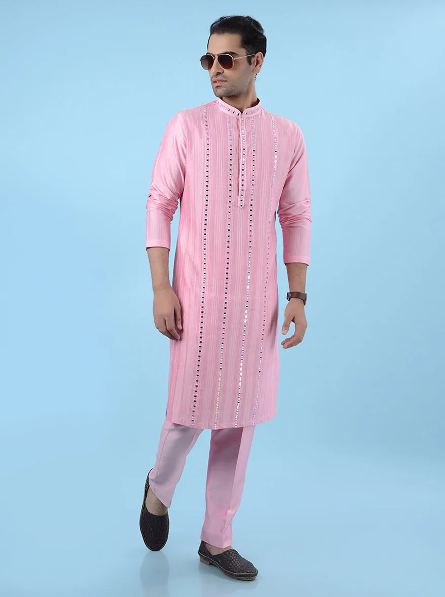 Pink  Kurta Pajama | TULA