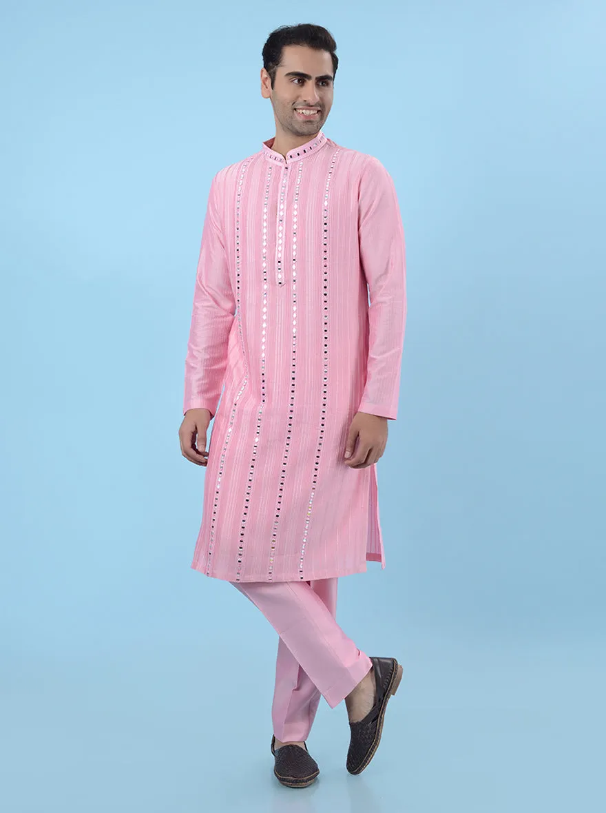 Pink  Kurta Pajama | TULA