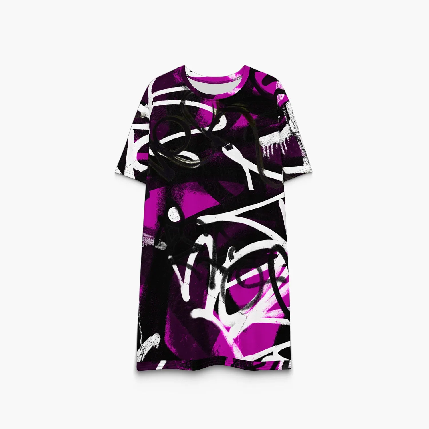 Pink Riot T-Shirt Dress