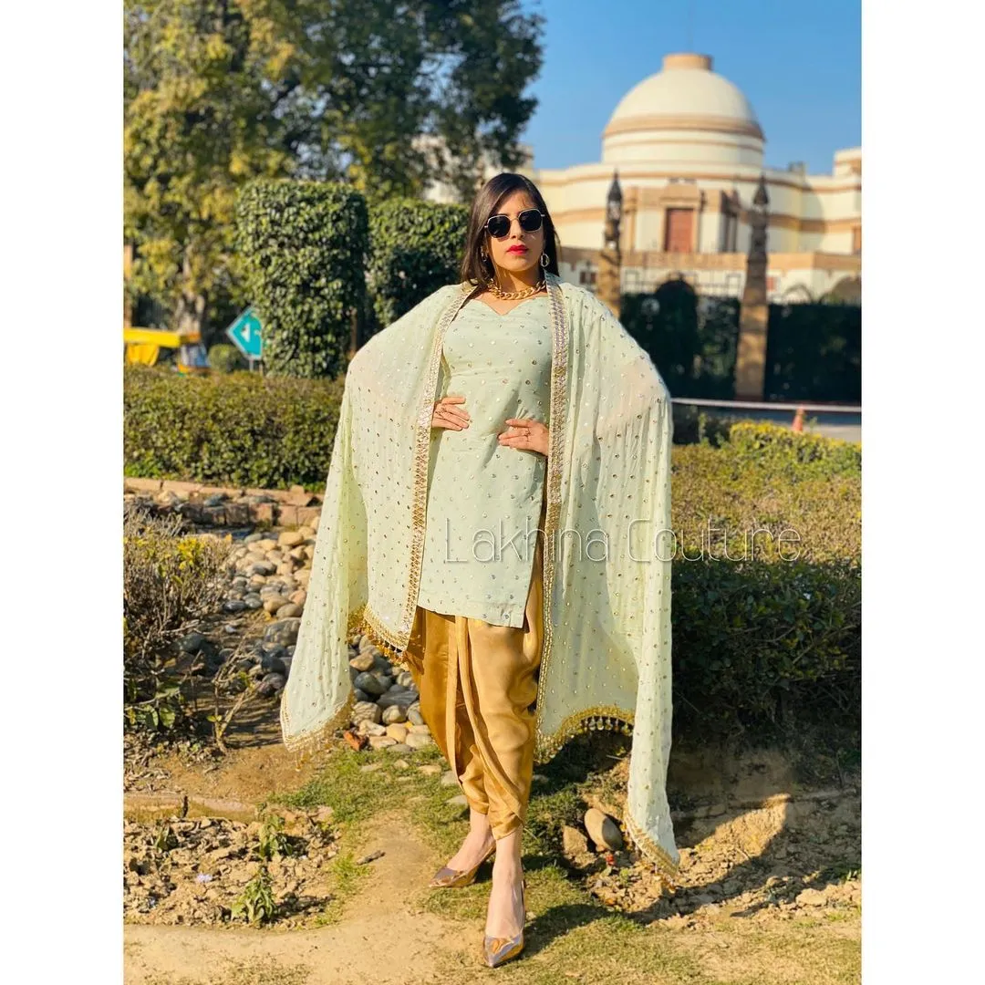 Pistachio Green Suit