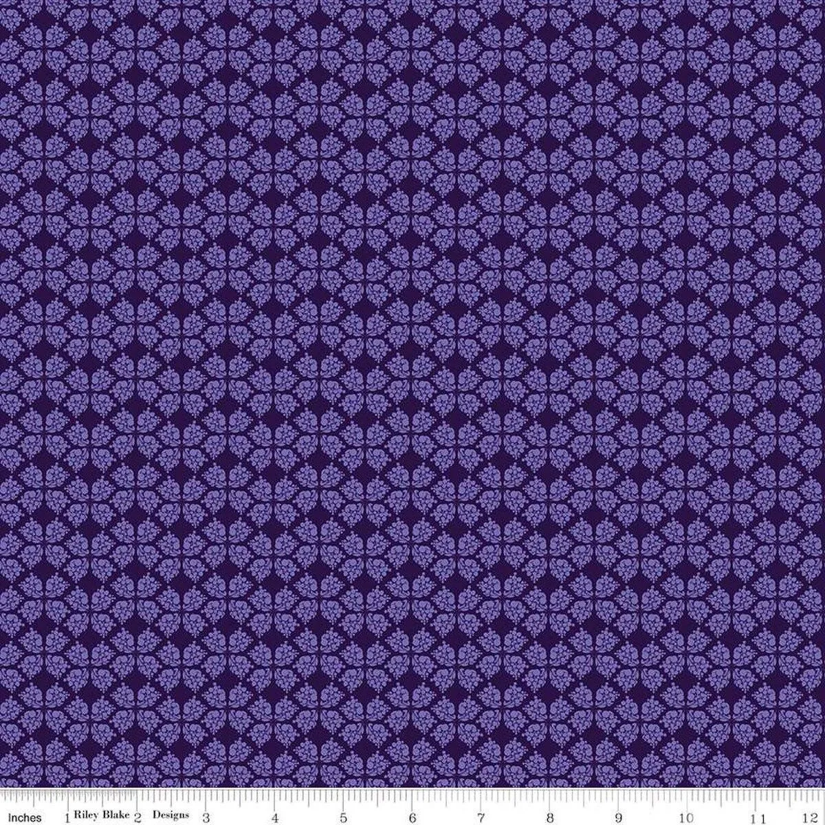 Plum Petals by Riley Blake GEOMETRIC/PURPLE