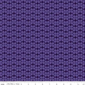 Plum Petals by Riley Blake GEOMETRIC/PURPLE