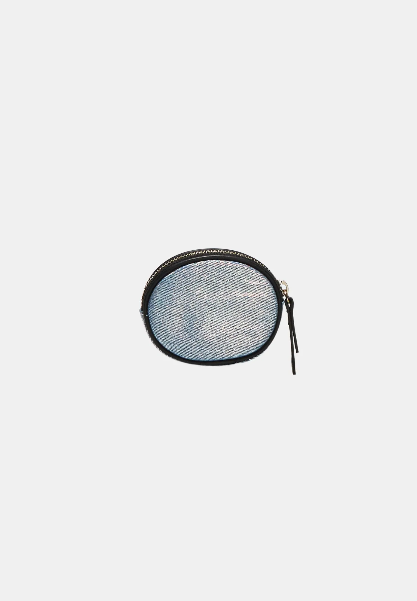 Porte Monnaie Rond-Sororite Silver Denim