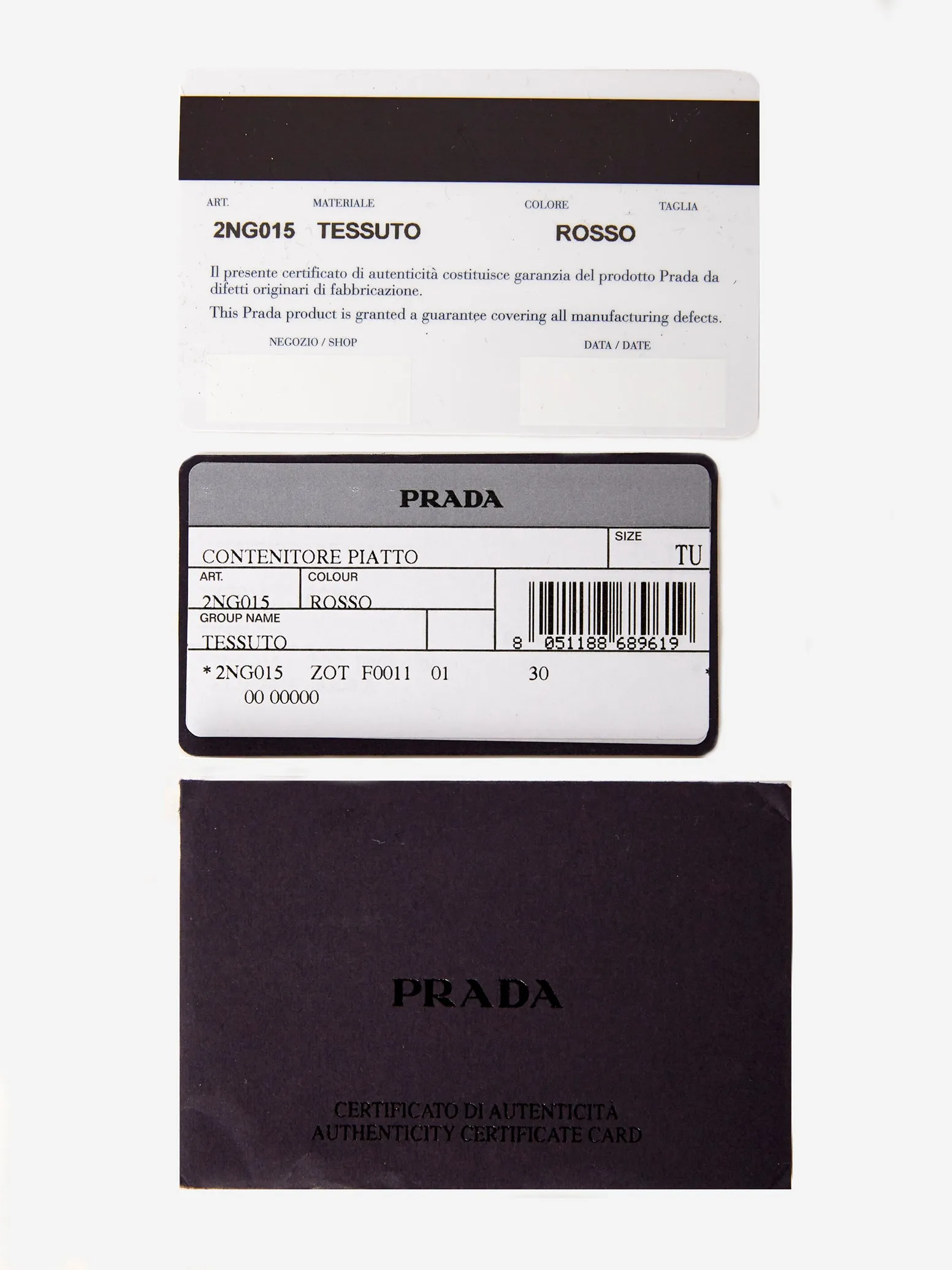 PRADA NYLON CLUTCH BAG