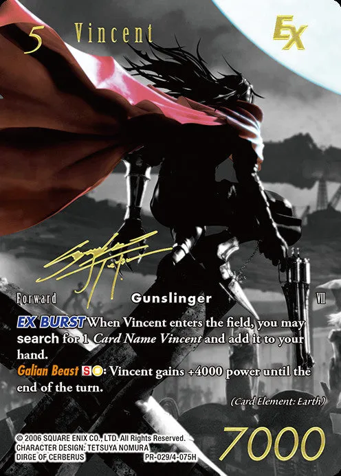 PRE ORDER Final Fantasy Trading Card Game PR Card Collection Noir