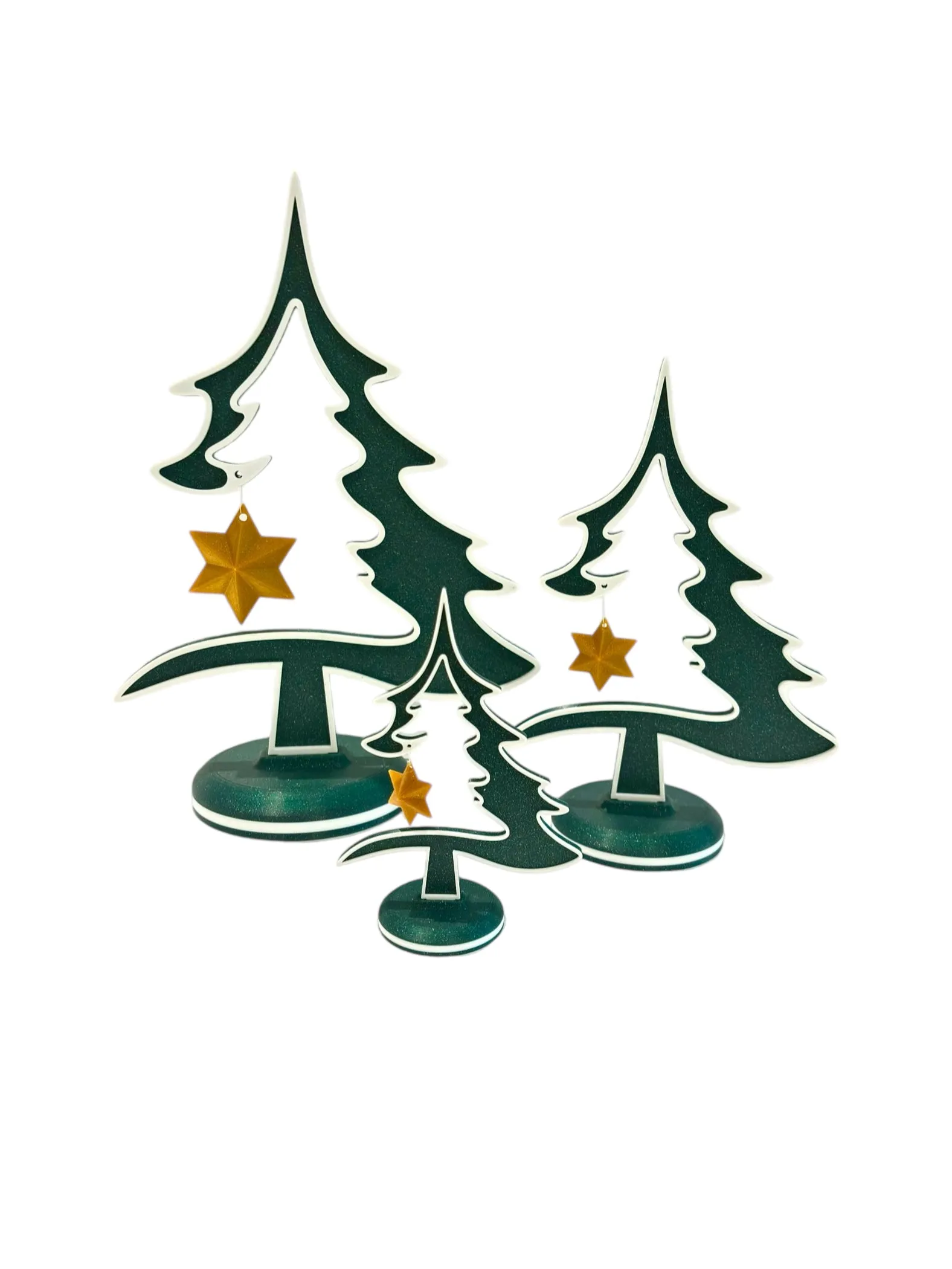 PRIZMA - Christmas Flat Tree - Green