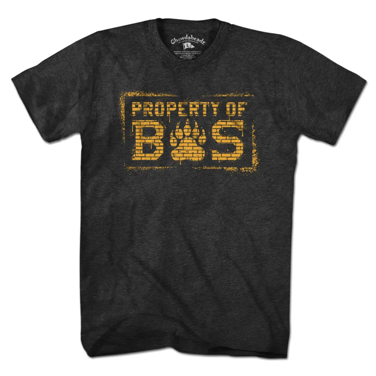 Property of BOS Bear Paw Graffiti T-Shirt