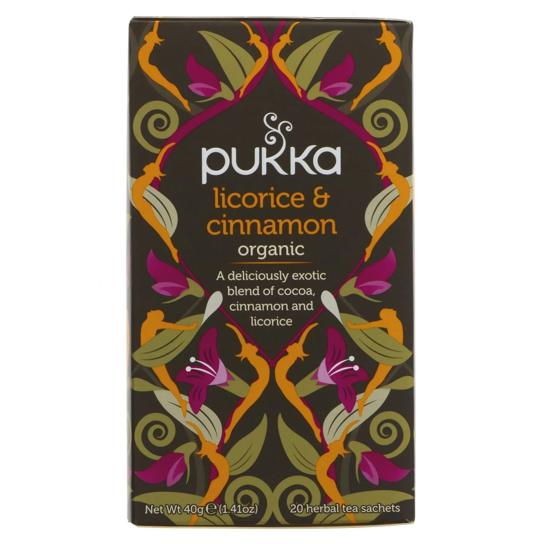 Pukka | Liquorice & Cinnamon - cardamom, chicory, cinnamon | 20 bags