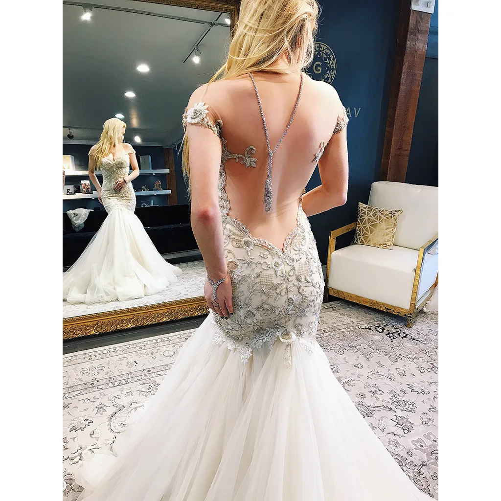 Pure As Passion Diamontage™ 6.84 Carat Tassel Necklace & Back Jewelry