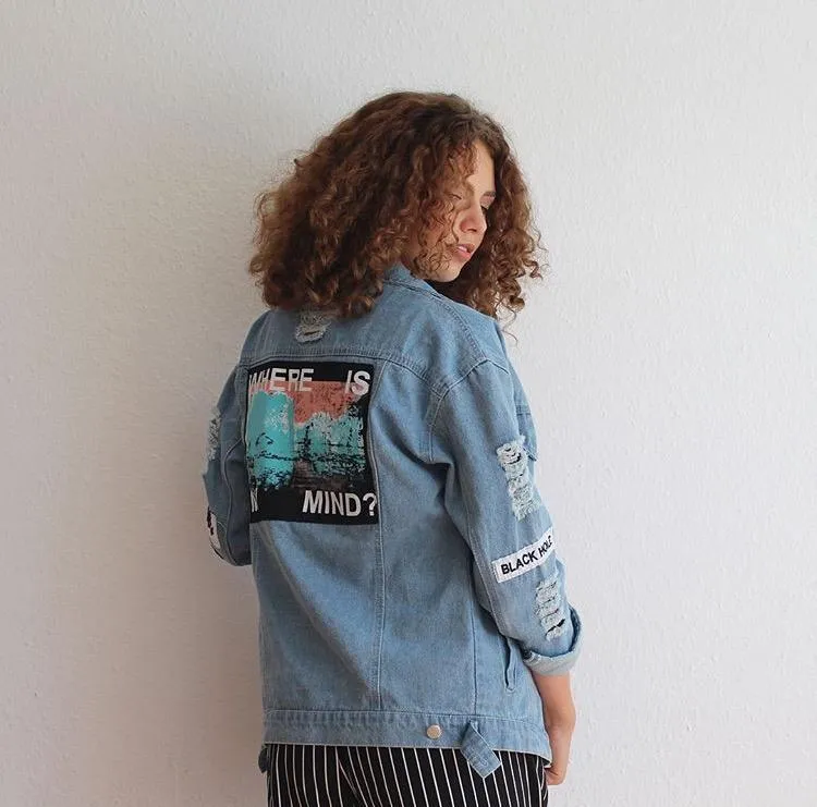 "Where is my mind"  BTS Denim Jacket