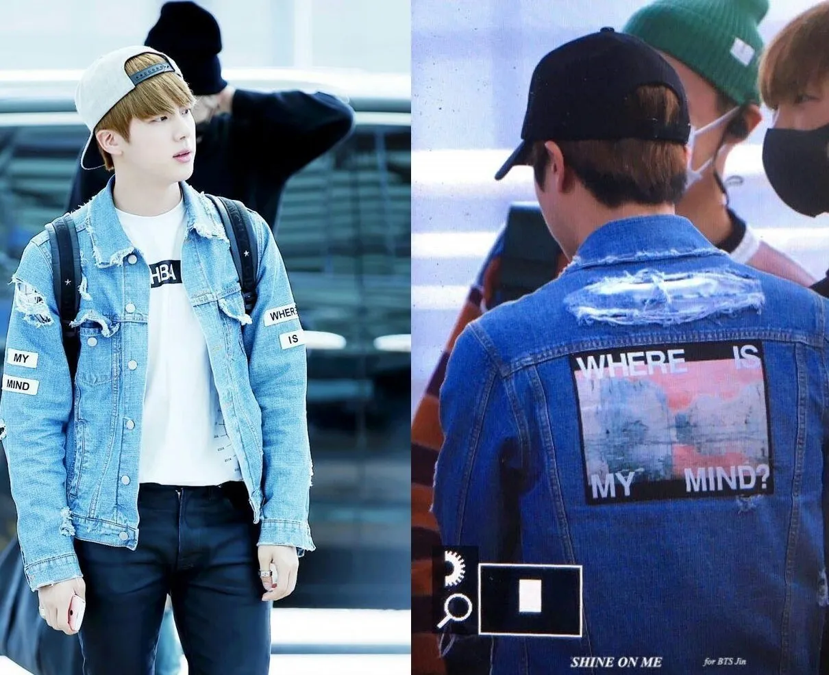 "Where is my mind"  BTS Denim Jacket
