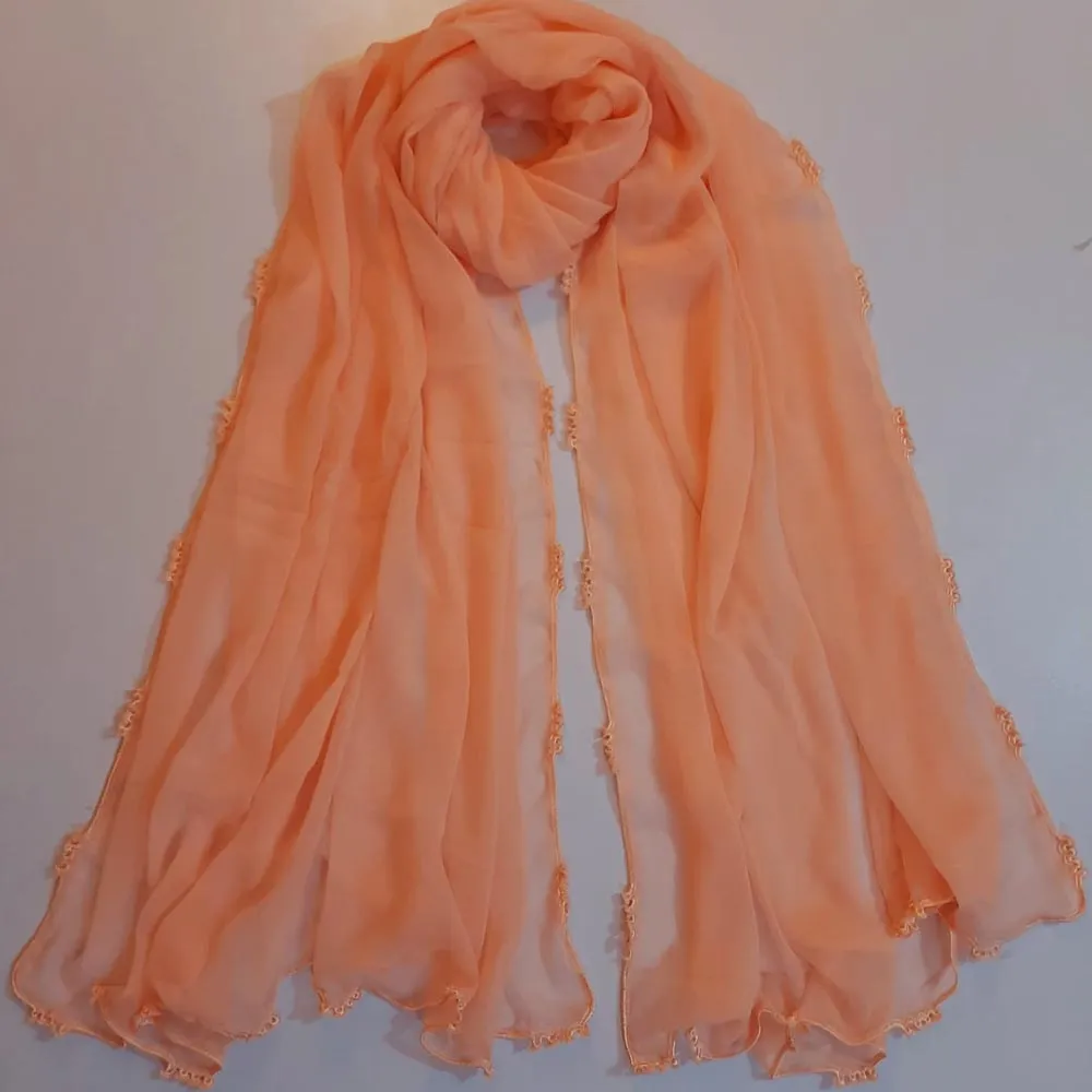 Qureshia Work Chiffon Dupatta  - ZD05