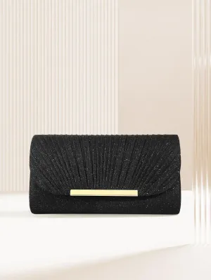 Radiance Ruched Clutch