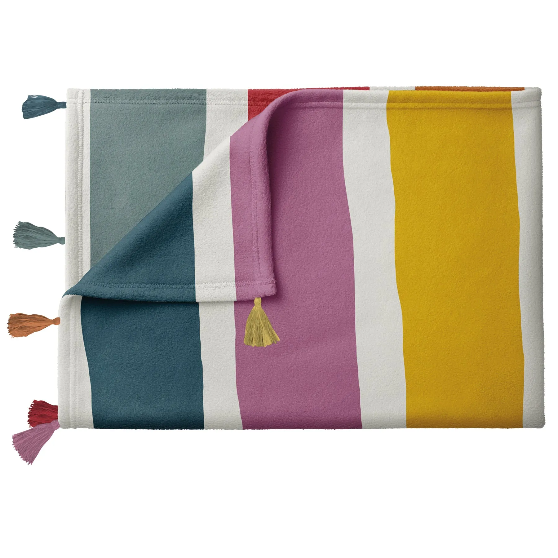 Rainbow Throw Blanket
