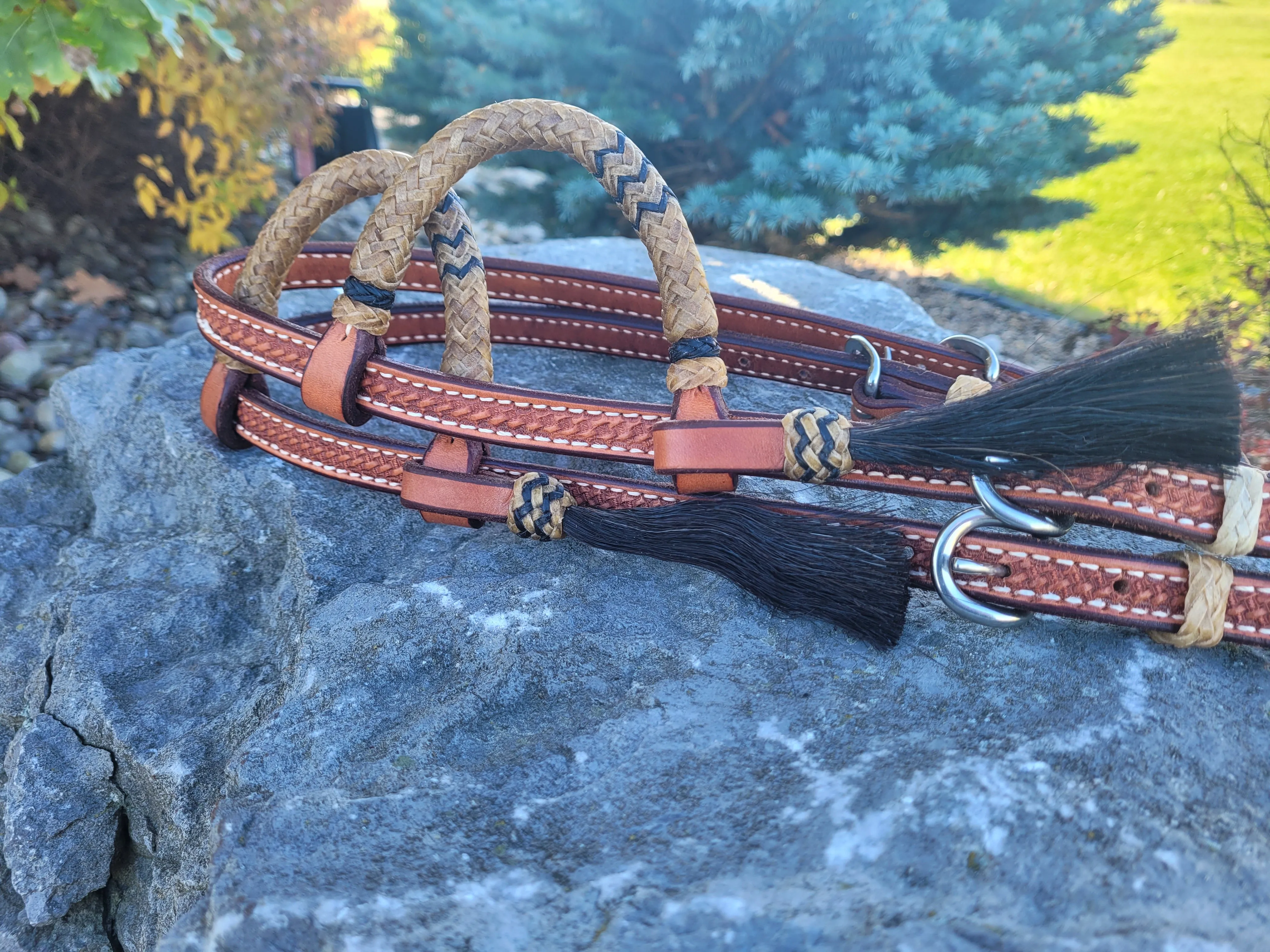 Rawhide Accent Headstall