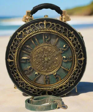 Retro Time Clock Handbags | European and American | Boho | Bohemian | Stylish | Fancy | Trendy | House Of Jax Studio