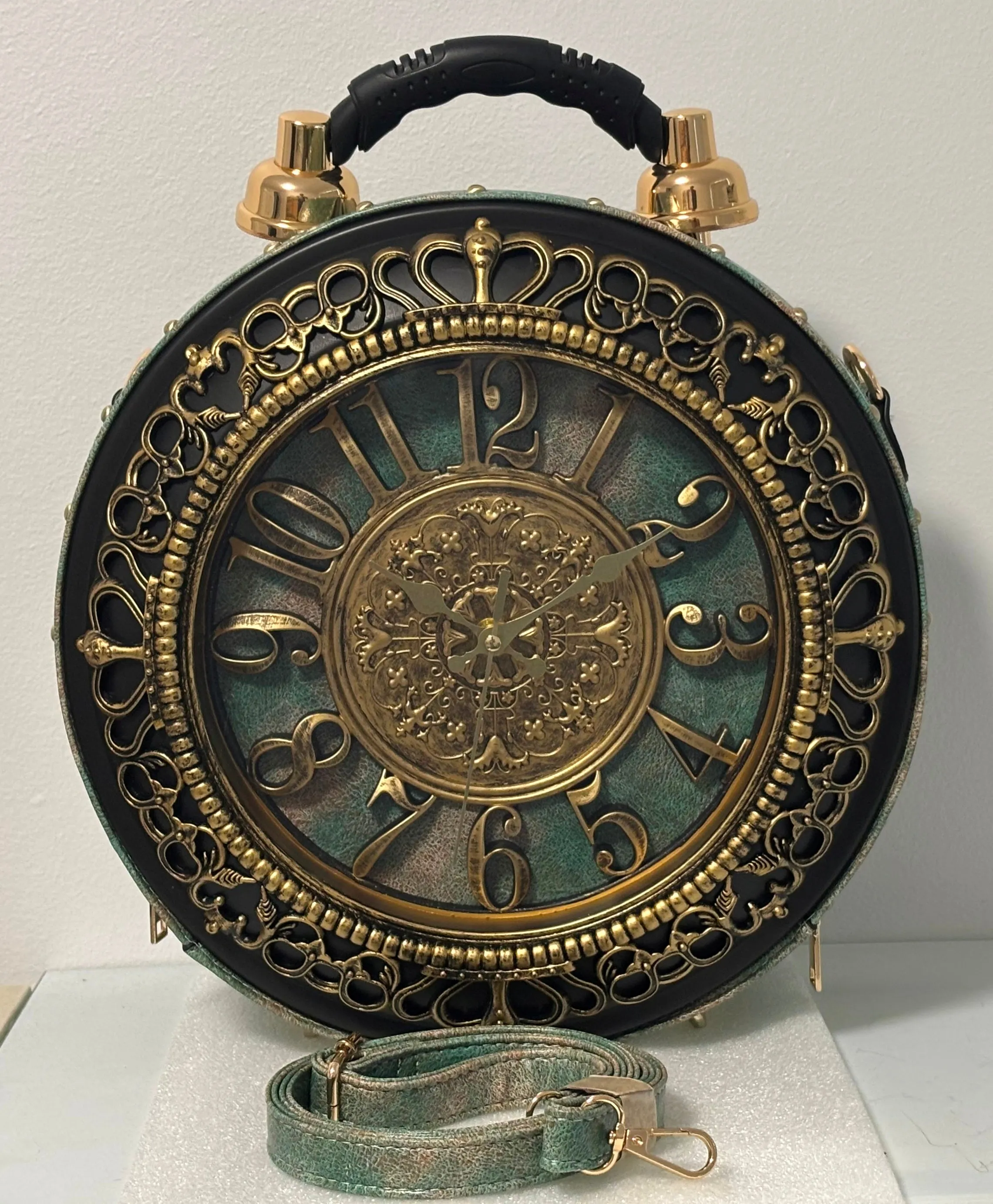 Retro Time Clock Handbags | European and American | Boho | Bohemian | Stylish | Fancy | Trendy | House Of Jax Studio