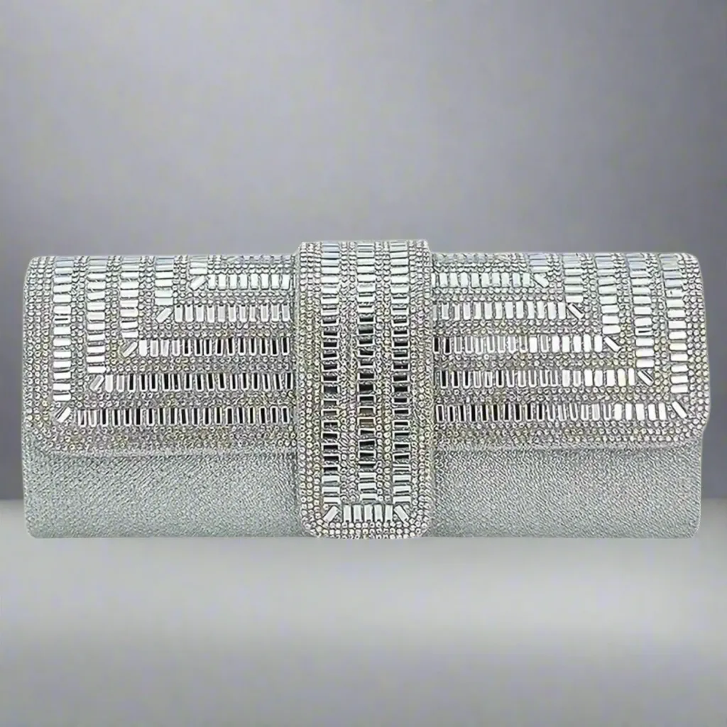 Rhinestone Clutch Evening Bag