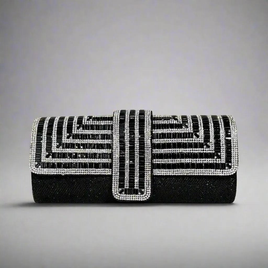 Rhinestone Clutch Evening Bag