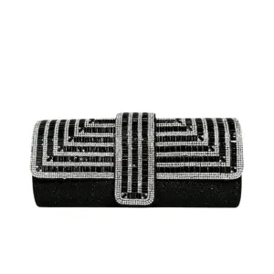 Rhinestone Clutch Evening Bag