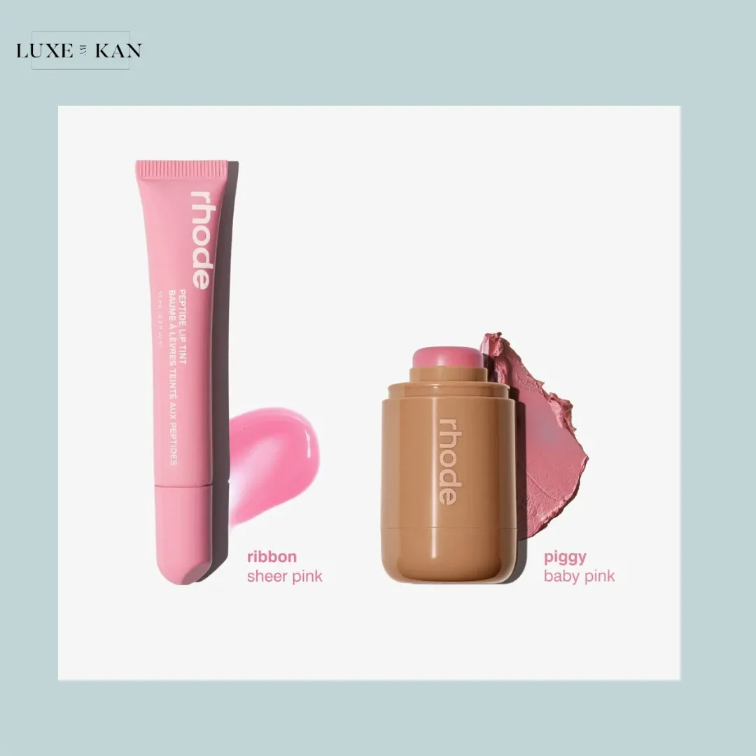 RHODE FALL DUOS 
POCKET BLUSH   PEPTIDE LIP TINT