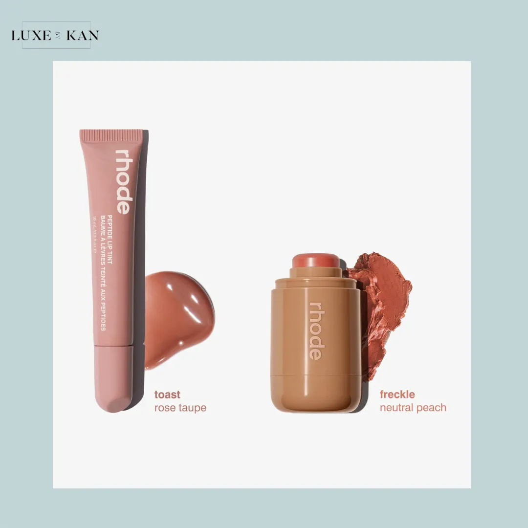 RHODE FALL DUOS 
POCKET BLUSH   PEPTIDE LIP TINT