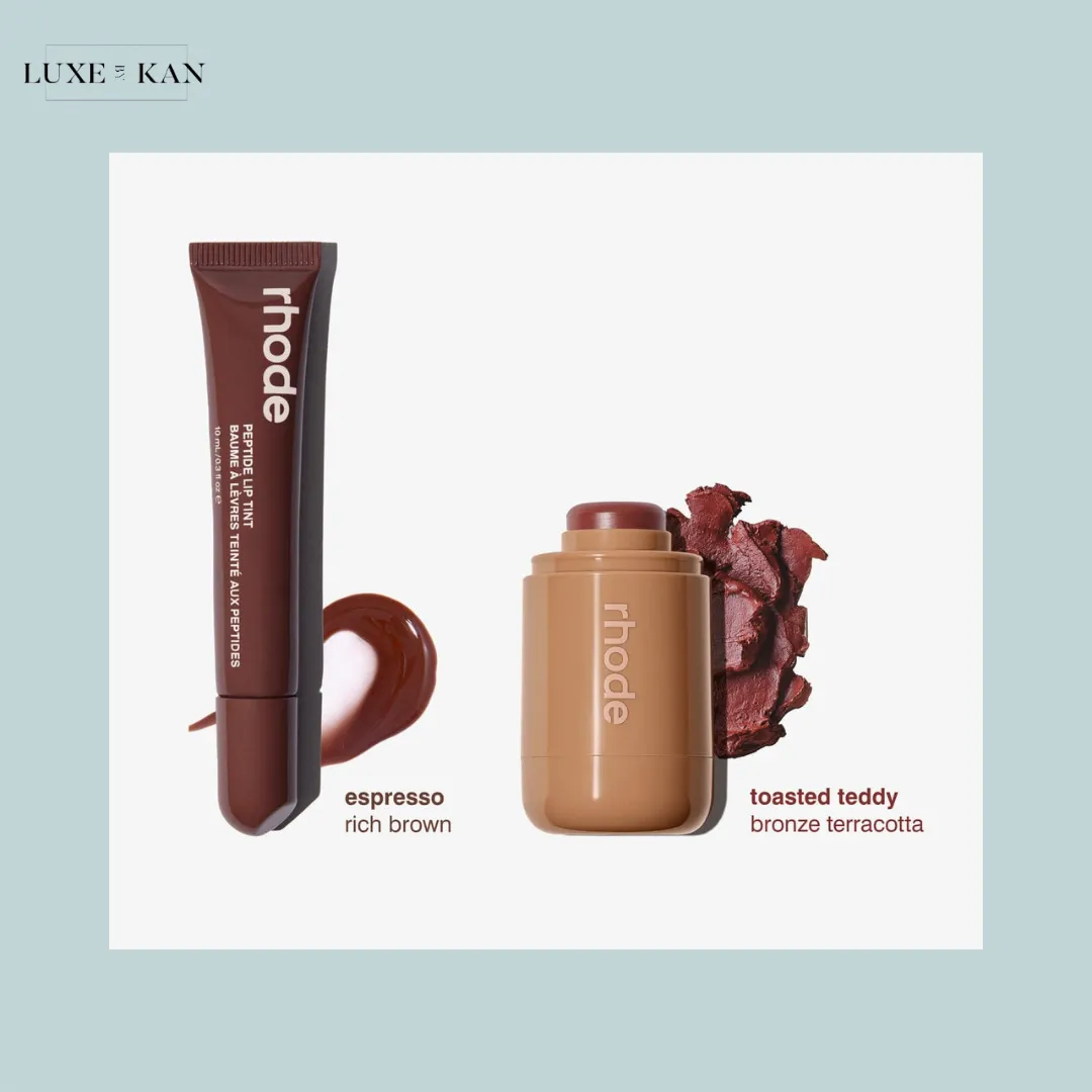 RHODE FALL DUOS 
POCKET BLUSH   PEPTIDE LIP TINT