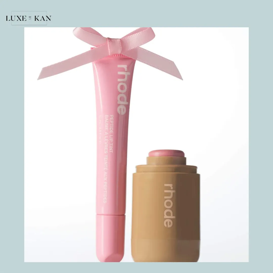 RHODE FALL DUOS 
POCKET BLUSH   PEPTIDE LIP TINT