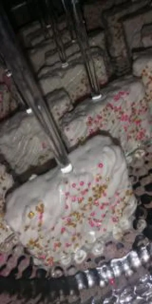 Rice Krispie Treats - Chocolate Covered/Dipped (Baby Shower White, Pink & Gold)