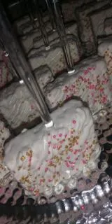 Rice Krispie Treats - Chocolate Covered/Dipped (Baby Shower White, Pink & Gold)